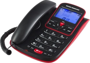 Mescomp FABIAN MT-838 czarno-czerwony