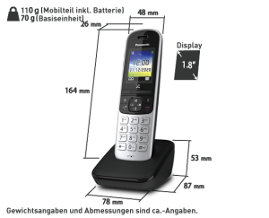 Panasonic KX-TGH710PDS
